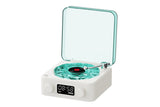 Waves Bluetooth Speaker Vintage Vinyl Record Player