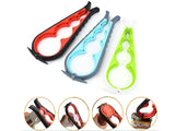 2Pcs Easy Grip Rubber Jar Openers for Bottle and Lid