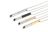Anti Anxiety  Breathing Necklace  Chain Whistle Necklace for Smoking Weaning