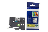 5Pcs 12mm Label Tape Replacement for Brother Label Maker TZe-231 Tape