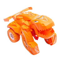 2 in 1 Kids Transforming Dinosaur Car Toy Automatic Transform Toy Car