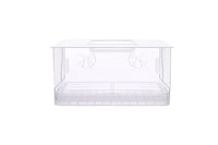 Clear Acrylic Window Bird Feeder Foldable Bird Feeder Box