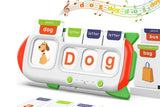 162PCS Phonics Learning Toy Set Flash Cards Speak and Spell Game Montessori Toy