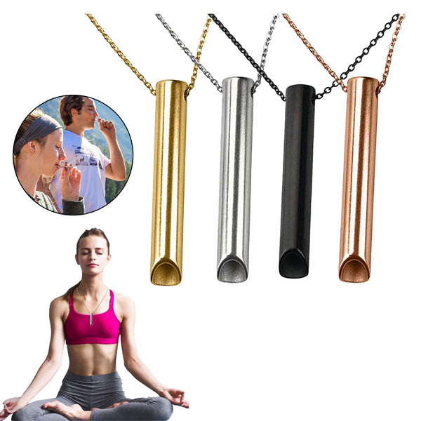 4Pcs Anxiety Breathing Necklaces for Stress Relief