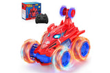 Spiderman-Ispired Remote Control Car Toy With 360 Flips