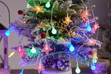 20/40/80 LEDs Star-Shaped Clear Fairy String Lights Star Clear Ball