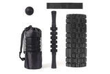 5-in-1 Foam Roller Set Exercise Massage Ball Stretching Strap