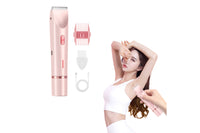 Dual Head Body Shaver Bikini Trimmer USB Rechargeable Hair Razor