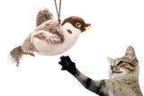Interactive Cat Toy With Chirping Bird Electronic Flying Bird Shaped Cat Toy