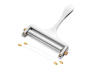 Adjustable Thickness Cheese Slicer with 2 Replacement Stainless Steel Cutting Wires