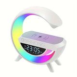 3 in 1 Night Light Bluetooth Speaker with Wireless Charger