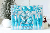 40-Piece Christmas Tree Ball Ornaments Set