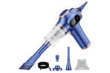 Cordless Desktop and Car Vacuum Cleaner with Blow & Suction Functions and Digital Display
