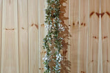 Christmas Mistletoe Rattan String Light Artificial Mistletoe Leaves Berries String