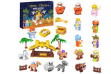 Nativity Theme Building Blocks Advent Calendar