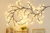 LED Branch and Vine String Lights with Remote Control for Home Decoration