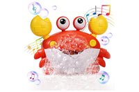 Crab Bubble Machine Bath Toy with Music for Bath Time