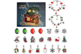 Christmas Advent Calendar Bracelets 24 Days Countdown Calendar