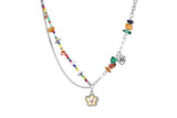 4pcs Women's Pendant Necklace Trendy Hoodie Sweater Chain