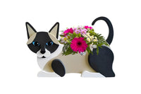 Cat Planter Plant Pot Cute PVC Garden Cat Planter