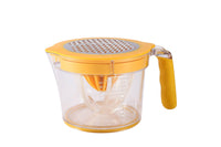 4-in-1 Citrus Squeezer Grater Multifunctional Hand Juicer Measuring Cup