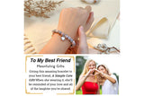 Sister Best Friend Beaded Bracelet for Birthday Christmas Gift