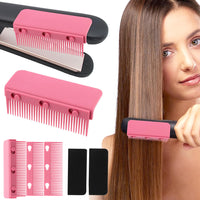 Flat Iron Comb Attachment for Hair Straightening