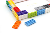 DIY Building Block Photo Frame Tabletop Set with Figures