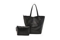 PU Leather Oversized Tote Bag Large Handbag with Internal Cosmetic Bag
