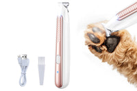Low Noise Pet Paw Trimmer with LED Light