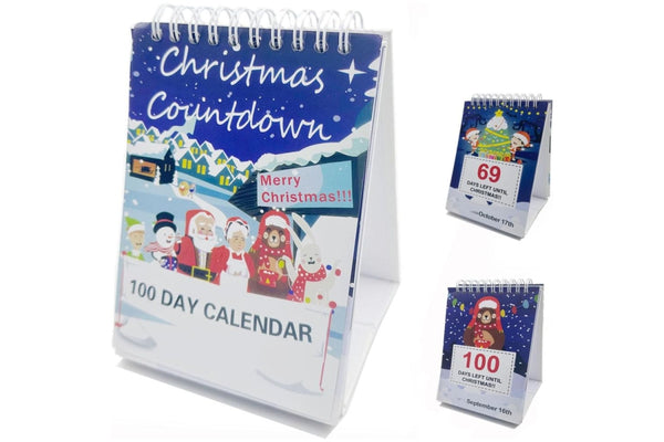 100 Day Christmas Countdown Calendar 2025