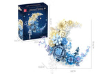 Moon Flower Building Blocks DIY Assembled Toy