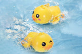 4Pcs Kids Wind-up Pool Bath Toy Dolphin Turtle Crab Duck