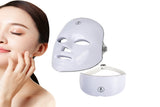 7 Colors Led Facial Mask Neck therapy Mask for Skin Rejuvenation