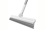 Telescopic Hair Remover Carpet Brush Squeegee Floor Broom