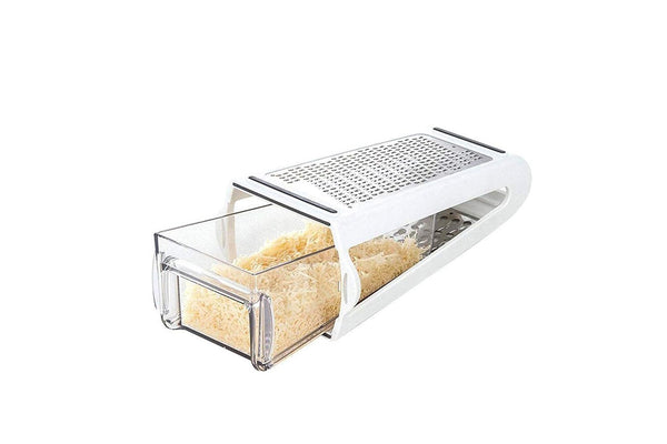 Double Sided Grater with Removable Container Kitchen Tool for Home