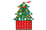 DIY Felt Christmas Tree Calendar Xmas Decoration