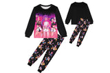 K-pop Demon Hunters-Inspired kids Long Sleeve Pajamas Set