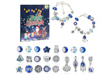 Christmas Advent Calendar DIY Bracelet Charm 24 Days Countdown Calendar Box