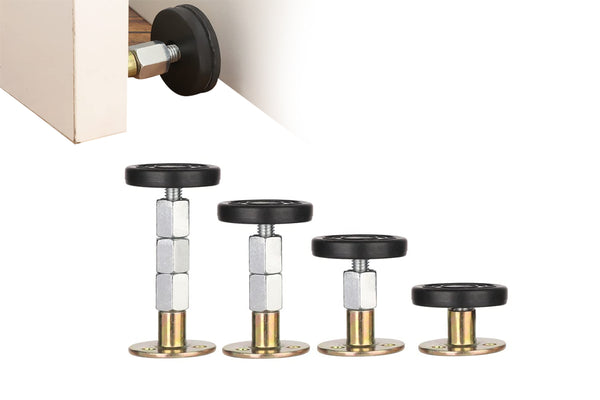 4Pcs Adjustable Threaded Bed Frame Anti-Shake Tools Headboard Stoppers