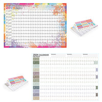 2024 365 Days Wall Calendars Yearly Planner