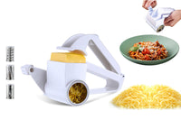 3 in1 Rotary Cheese Graters Manual Handheld Cheese Cutter