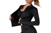 Women Zip Up Yoga Jacket