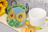 Diamond Painting Coasters Cup Mat with Holder DIY Coasters Art Craft Supplies