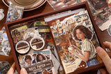 Vintage Scrapbook Kit Bullet Junk Journal Kit with Journaling and Scrapbooking Supplies