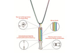 Breathlace Necklace Stainless Steel Quit Smoking Necklace
