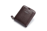 Men RFID Blocking PU Bifold Wallet Credit Card ID Holder Zip Around Purse