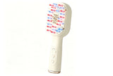 Scalp Vibrating Massage Combs with Red and Blue Light for Hair Care