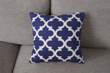 45X45cm Throw Pillow Cover Geometric Pattern Decorative Linen Sofa Square Cushion Pillowcases