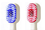 Scalp Vibrating Massage Combs with Red and Blue Light for Hair Care